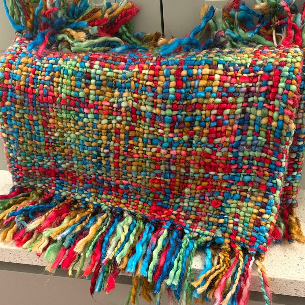 Surell beautiful circular winter scarf (The scarf is doubled over and 32 inches)